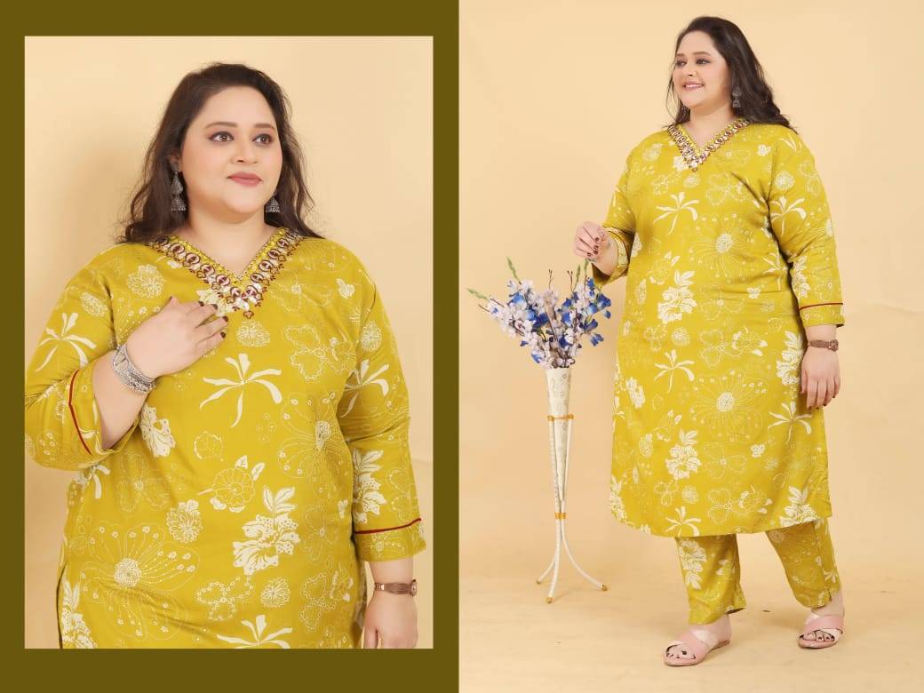 Big Size Royal VOL-1 By Moksh International 8641 To 8646 Series Stylish Premium Rayon Plus size readymade dresses At Wholesale Price
